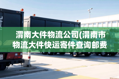 渭南大件物流公司 寄件查詢、郵費估算與票據(jù)信息咨詢服務(wù)全指南